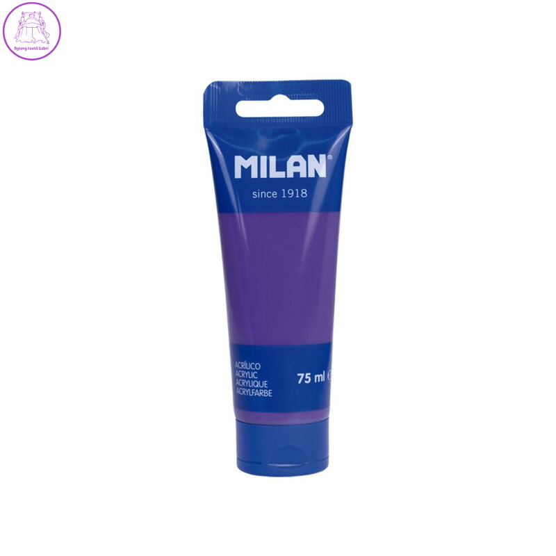 Barva akrylová MILAN 75 ml - fialová