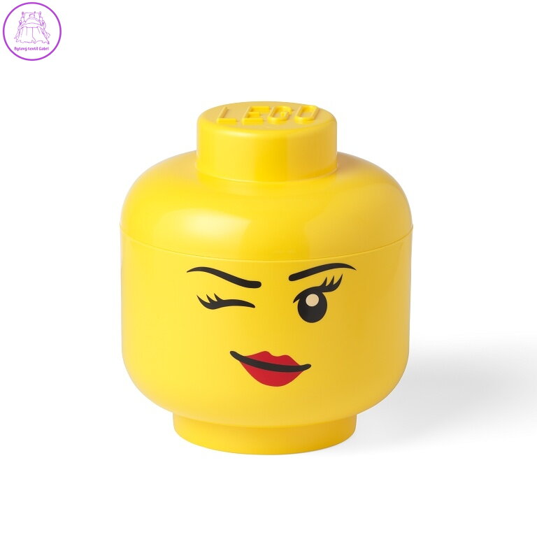 LEGO úložná hlava (velikost L) - winky