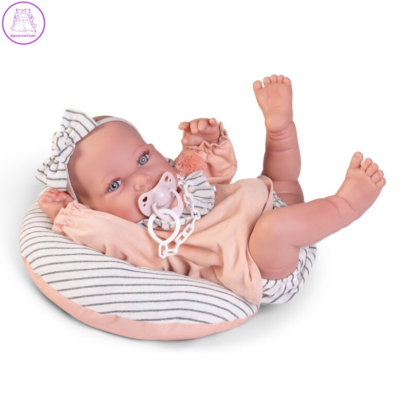 Panenka Pipa s kojeneckým polštářem 42 cm
