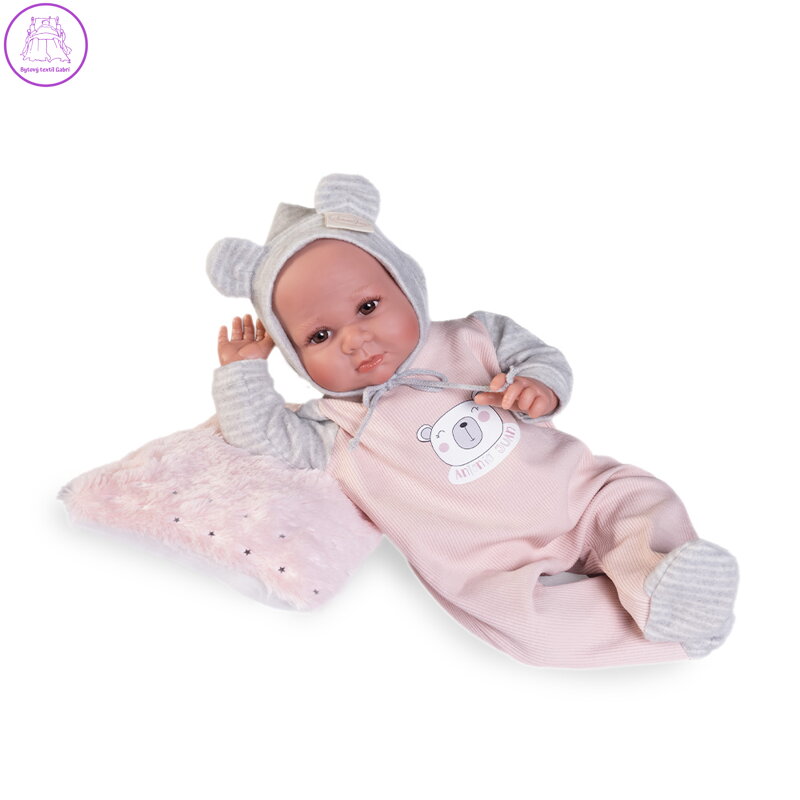 Novorozená panenka Luca s aplikací svítící ve tmě, 42 cm