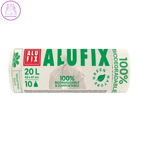 Pytle na odpadky 20L /10ks Alufix Green Nature BIO