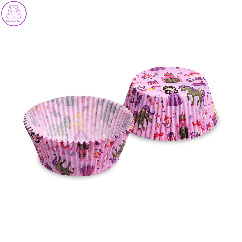 Cukr. košíčky princezna O50x30 mm (40ks) Cukr. košíčky princezna O50x30 mm (40ks)