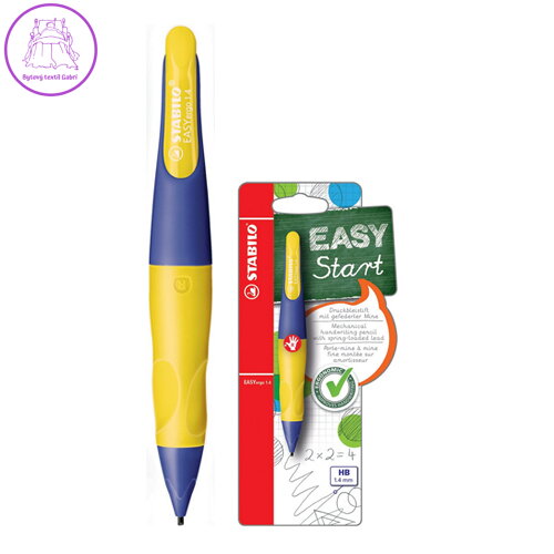 Mechanická ceruzka STABILO EASYergo 1,4 mm  pre pravákov, žlto-fialová