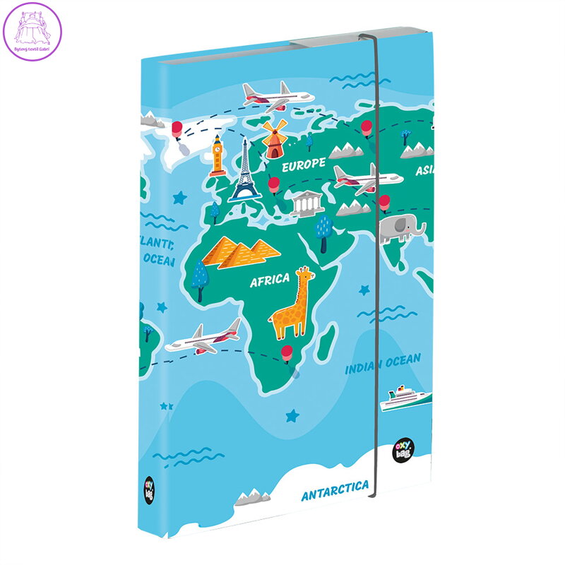 Box na sešity A5 Mapa Box na sešity A5 Mapa