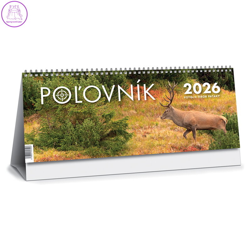 Kalendár stolový Poľovník 2023