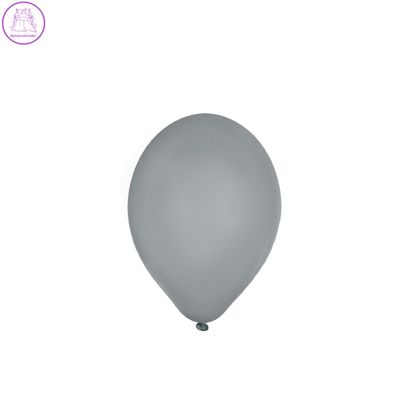 Balón M 25 cm, stříbrný / 100 ks /