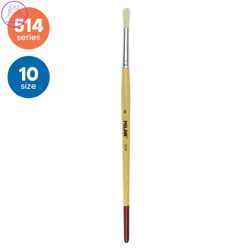 Štětec kulatý MILAN č. 10 - 514 Štětec kulatý MILAN č. 10 - 514