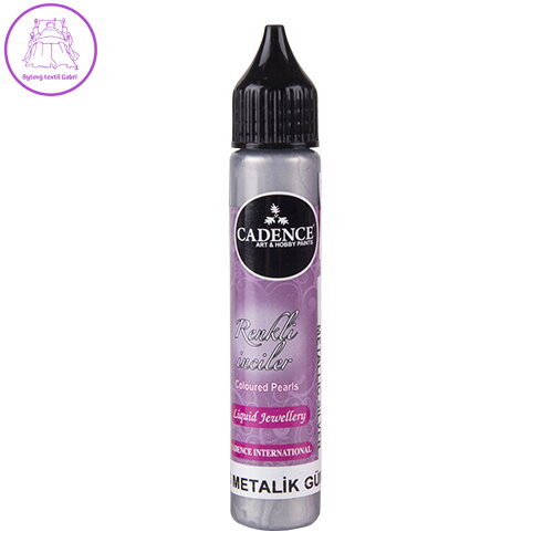 Tekuté perly CADENCE, strieborná, 25 ml Tekuté perly CADENCE, strieborná, 25 ml