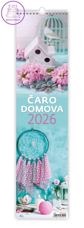 Nástěnný kalendář 2026 Kouzlo domova - kravata