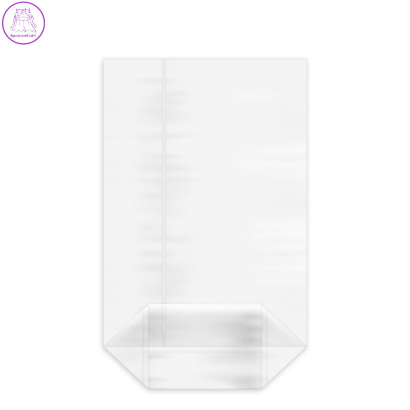 Vrecko číre (OPP) s krížovým dnom 14,5 x 23,5 + 6 cm [100 ks]