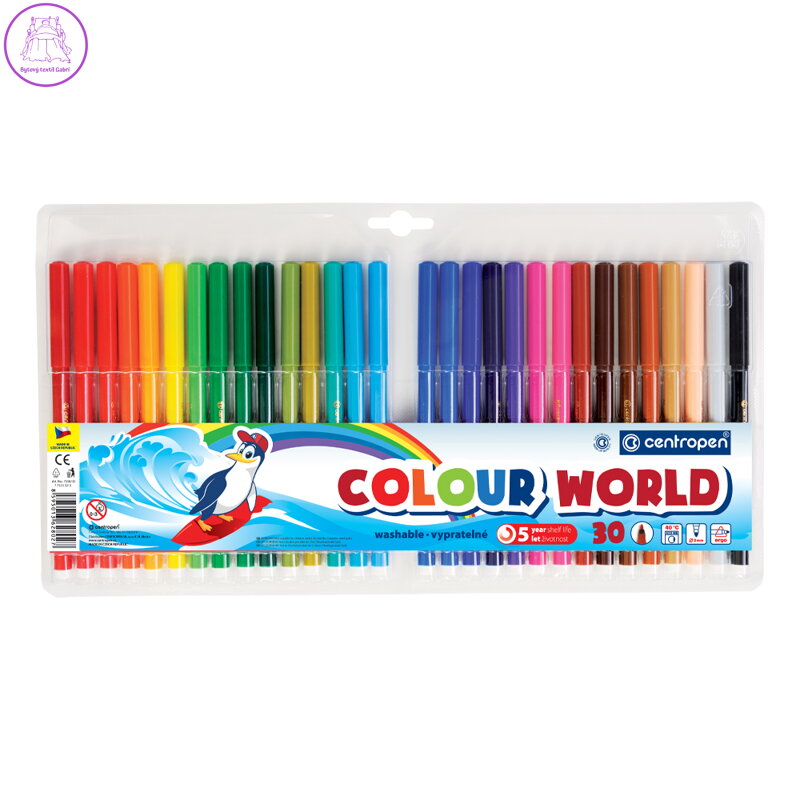 Fixy - CENTROPEN 7550 - sada 30 ks Fixy - CENTROPEN 7550 - sada 30 ks