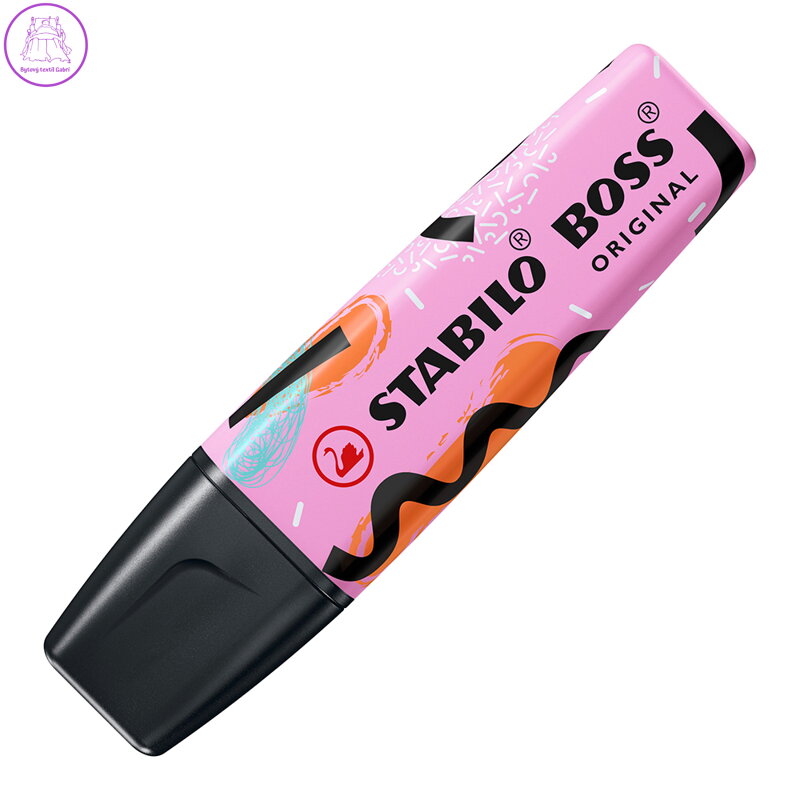 Zvýrazňovač STABILO BOSS ORIGINAL Pastel od Ju Schnee, ružová-fuchsia