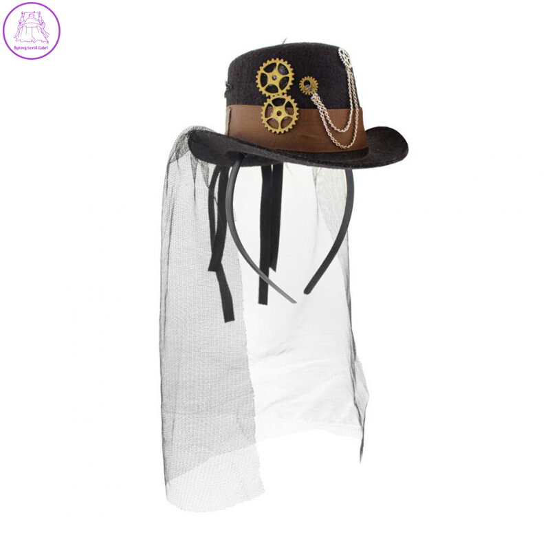 Klobouk Lady Steampunk Klobouk Lady Steampunk