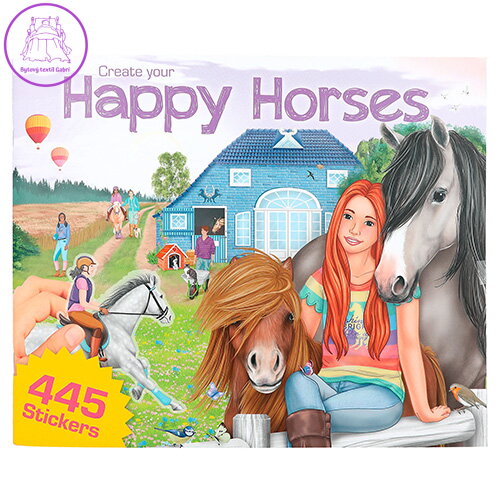 Kreativní sešit Create Your - Happy Horses