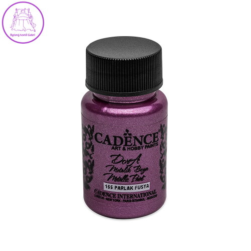 Farba akrylová Cadence D.Metalic, fuksiová, 50 ml Farba akrylová Cadence D.Metalic, fuksiová, 50 ml