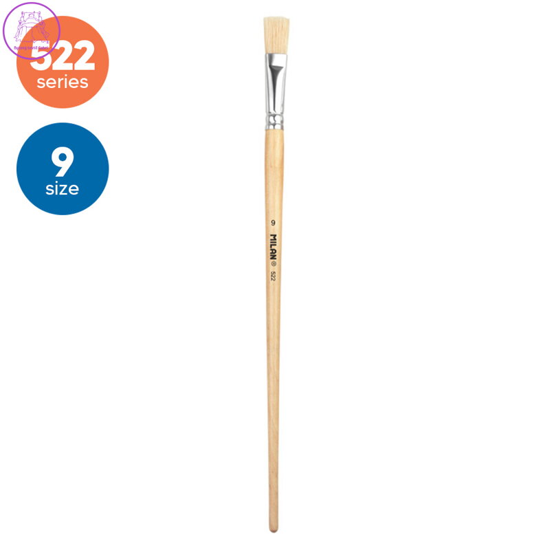 Štětec plochý MILAN č. 9 - 522 Štětec plochý MILAN č. 9 - 522