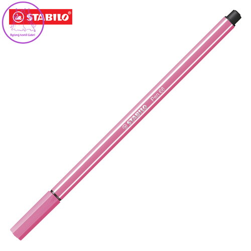 Fix vláknový STABILO Pen 68 růžový Fix vláknový STABILO Pen 68 růžový