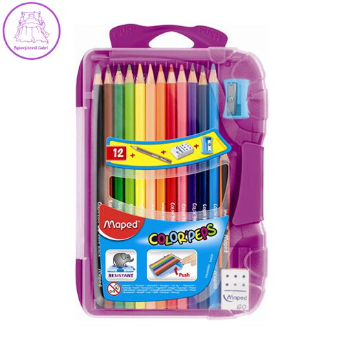 Pastelky MAPED "Color Peps smart Box" 12