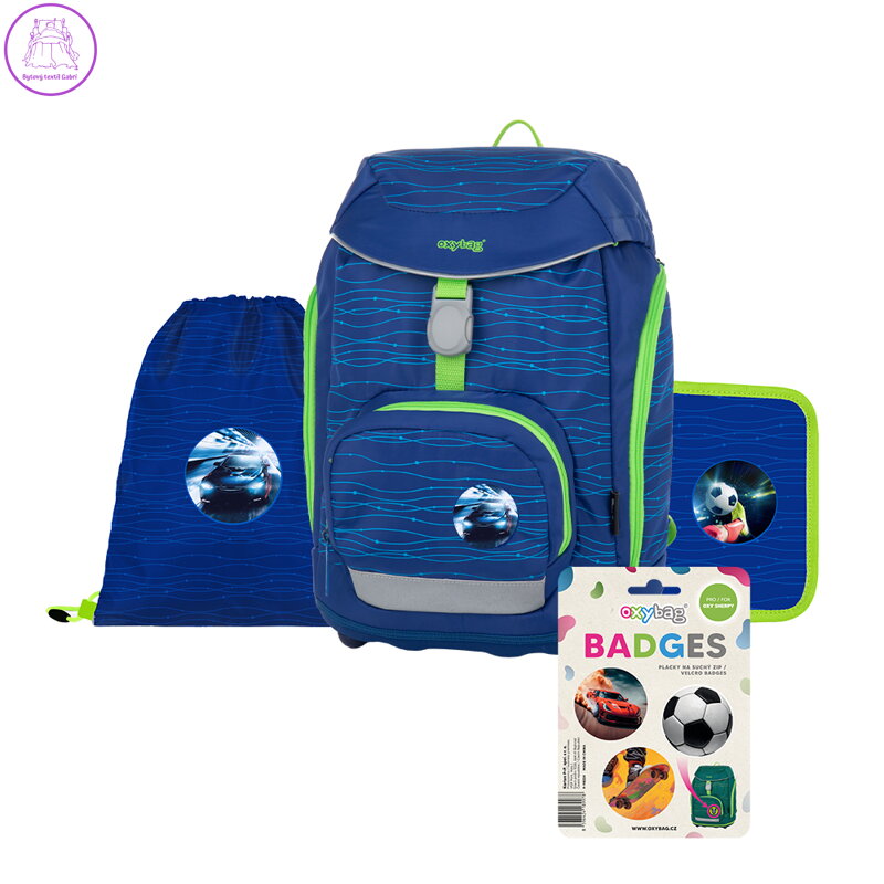 Set 4dílný OXY Sherpy Blue Set 4dílný OXY Sherpy Blue