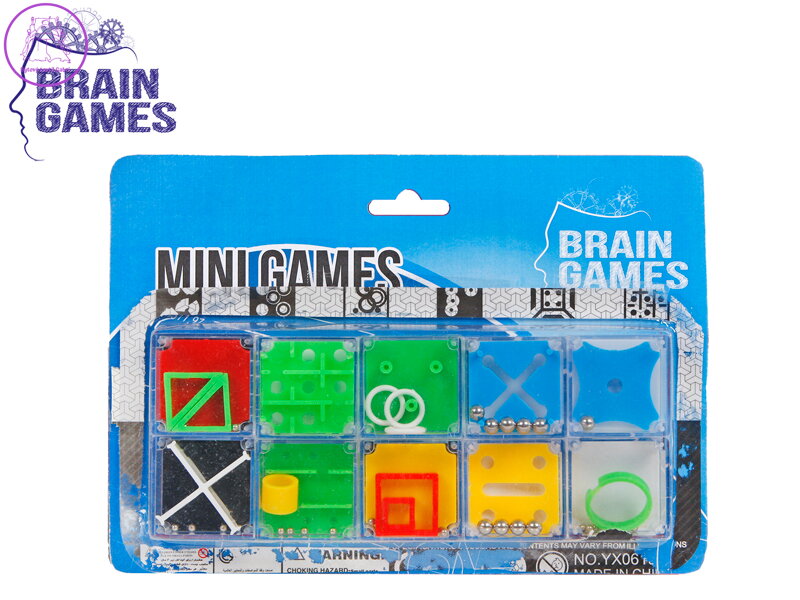 Brain Games sada hlavolamů 10ks na kartě