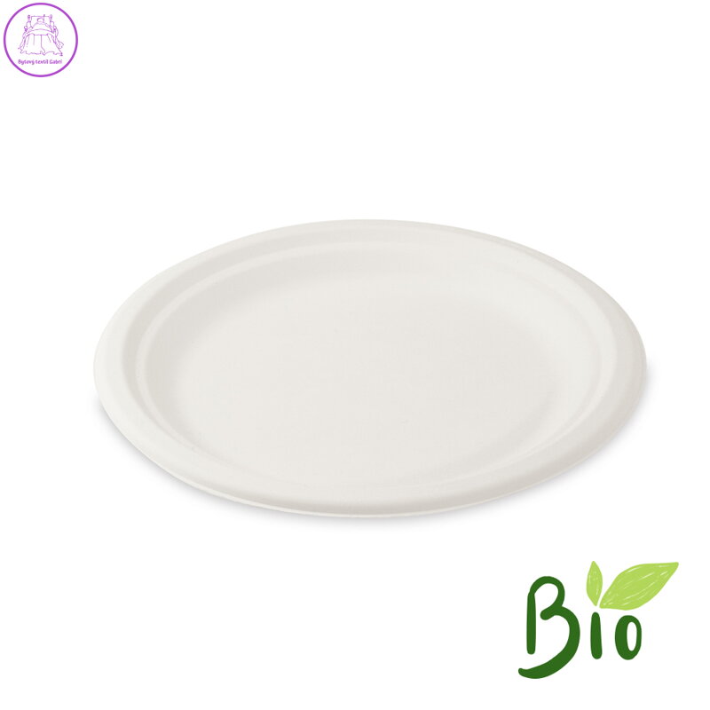 Talíř kulatý BIO cukrová třtina 22 cm, 50 ks Talíř kulatý BIO cukrová třtina 22 cm, 50 ks