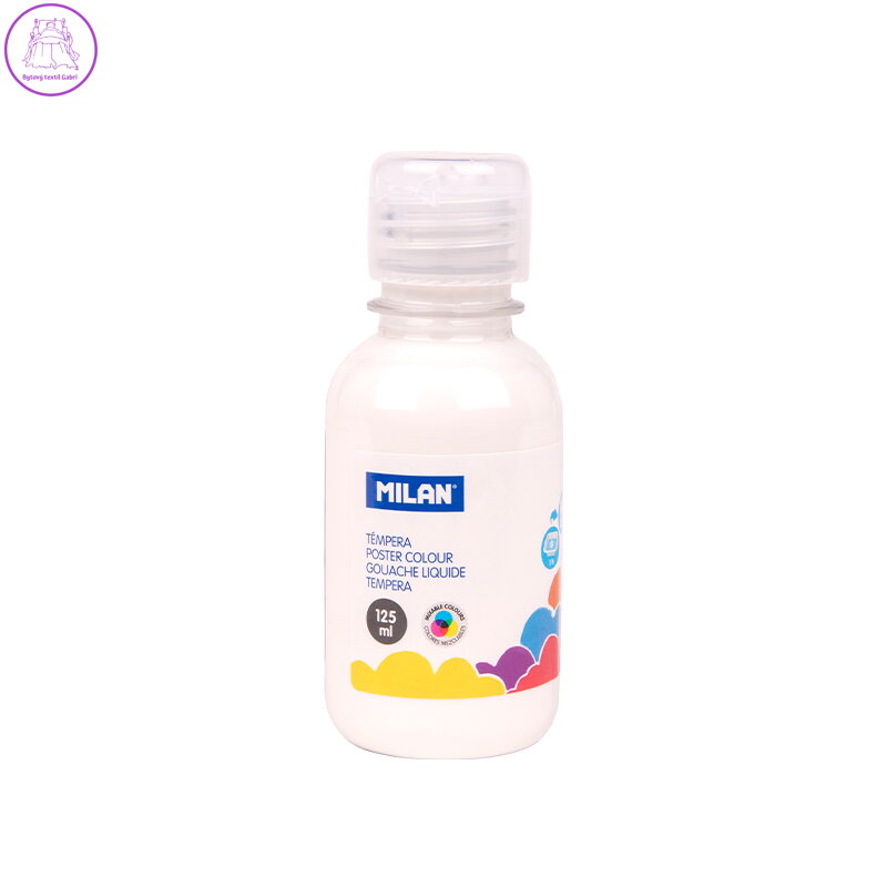 Barva temperová 125ml bílá Barva temperová 125ml bílá
