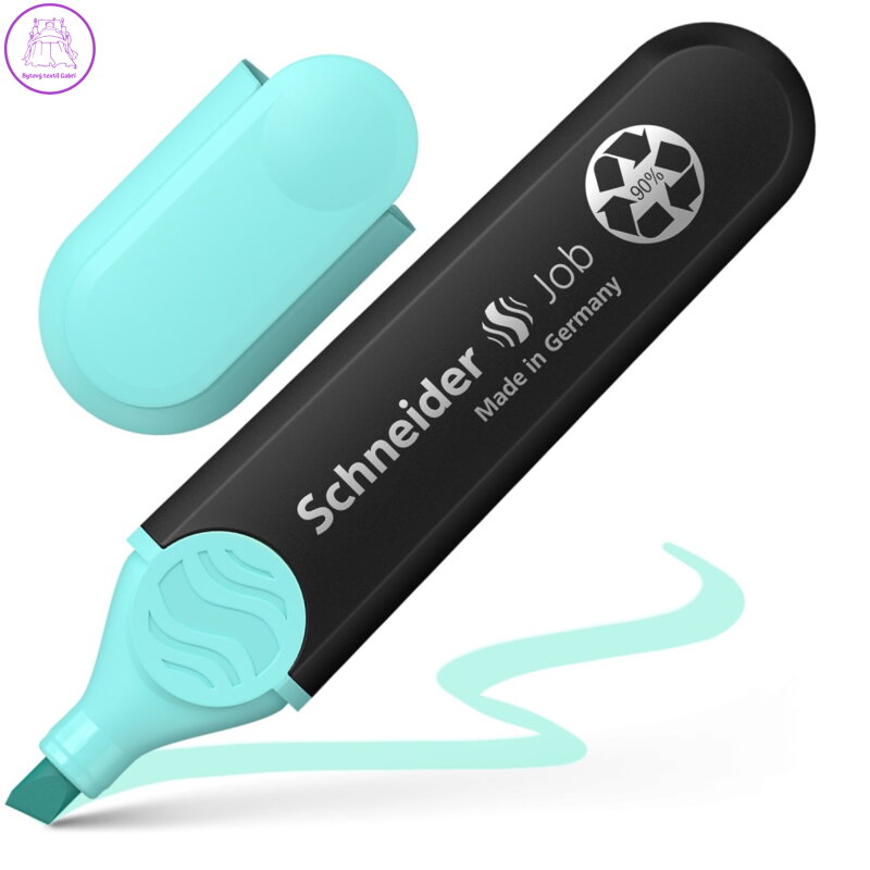 Zvýrazňovač Schneider Job pastel - tyrkysová