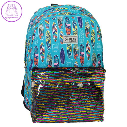 Školní batoh POP School, Pattern Aloha Školní batoh POP School, Pattern Aloha
