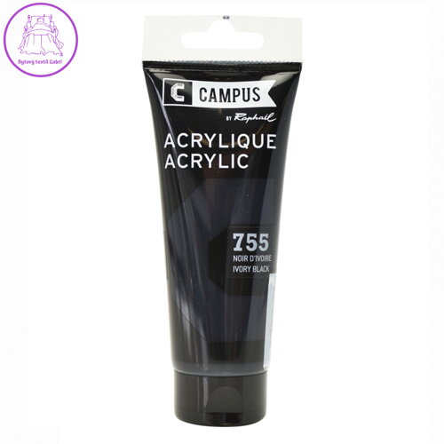 SE akryl barva Campus 120 ml Ivory Black 755