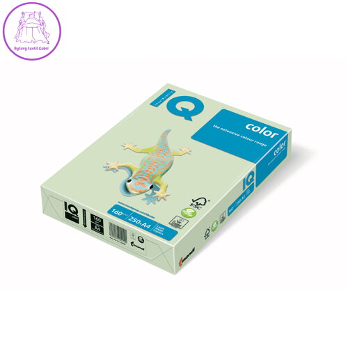 Kopírovací papier A4 IQ 160g color zelený Kopírovací papier A4 IQ 160g color zelený