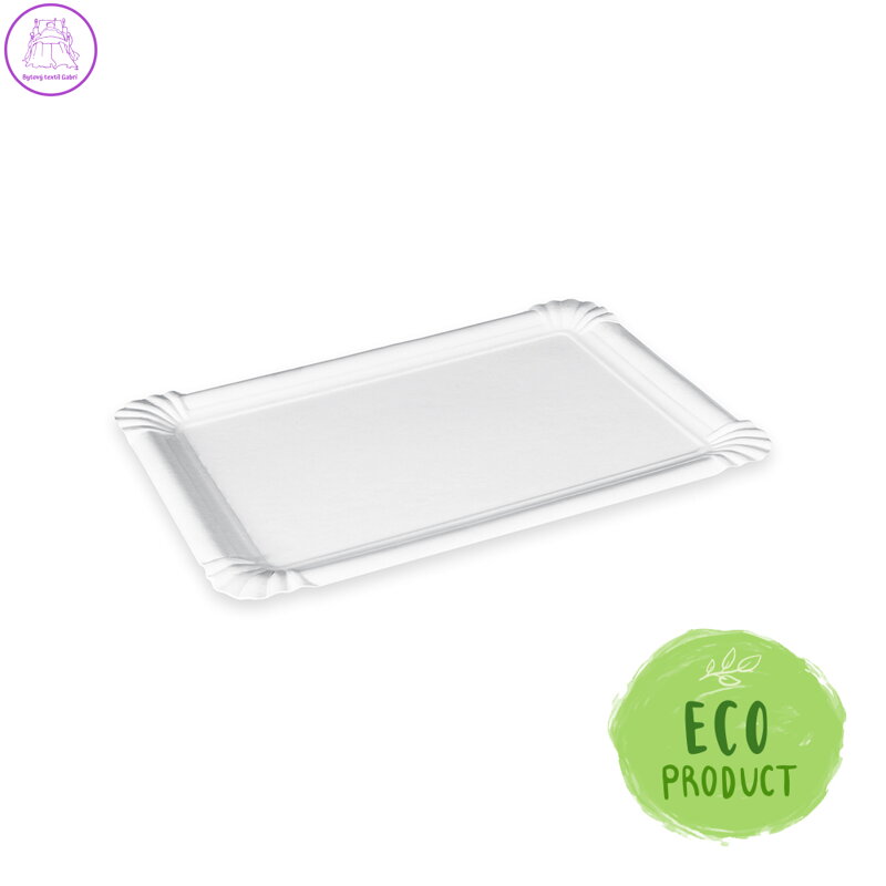 Tácky papírové 13x20 cm, 100 ks (č.4)