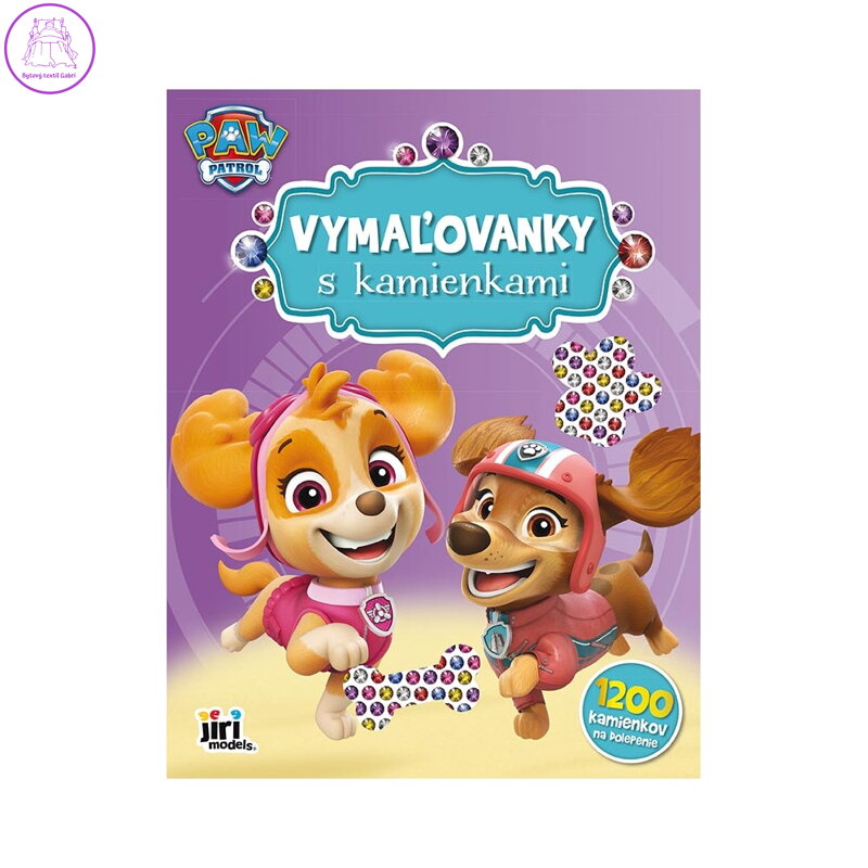 Vymalovánky s kamínky - Tlapková patrola A4