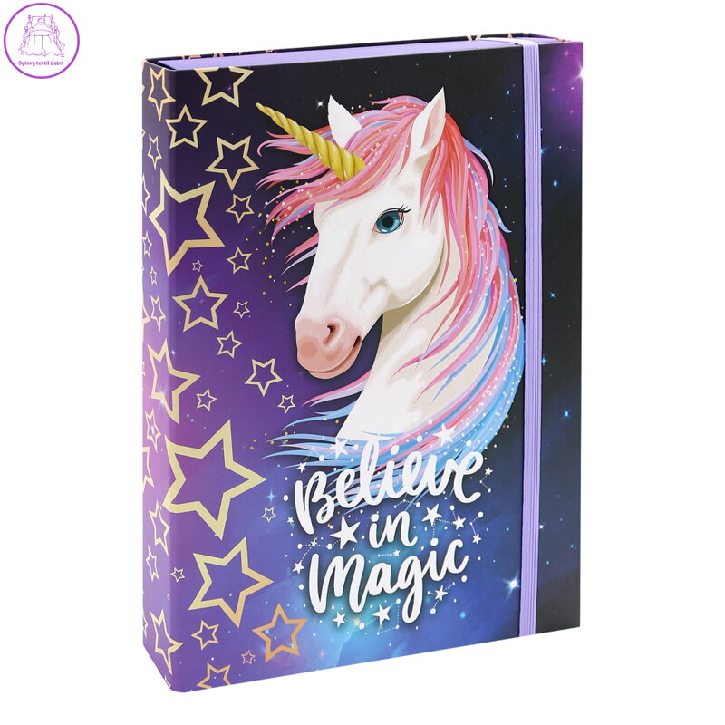 Box na sešity A4 JUMBO - Believe in Magic