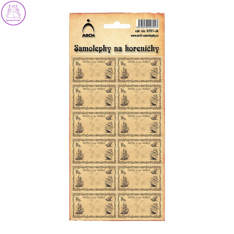 Samolepky na kořenky - koŕení světa