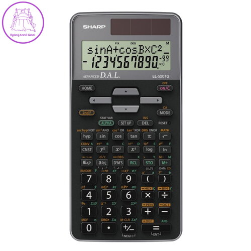 Kalkulačka vedecká SHARP SH-EL520TGGY