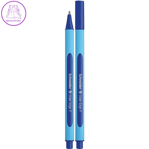 Kuličkové pero, 0,3 mm, s uzávěrem, SCHNEIDER "Slider Edge F", modré Kuličkové pero, 0,3 mm, s uzávěrem, SCHNEIDER "Slider Edge F", modré