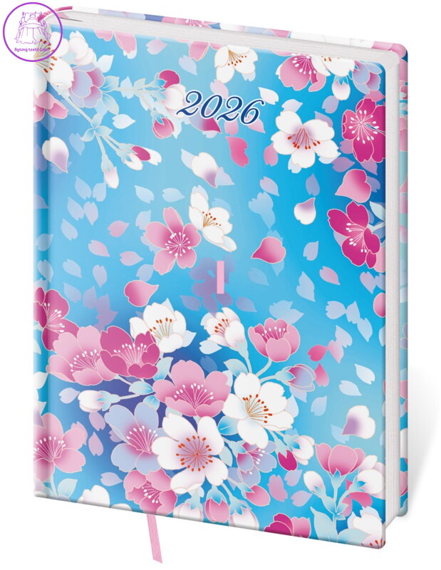 Deník 2026 denně B6 Vario Lyra - Blossom Deník 2026 denně B6 Vario Lyra - Blossom