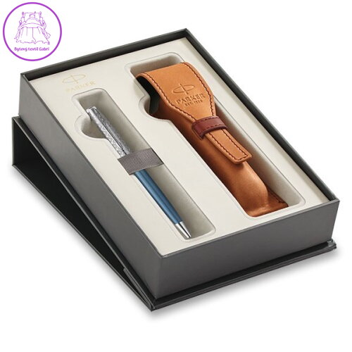 GP PARKER Sonnet Premium Metal Blue CT+pouzdro GP PARKER Sonnet Premium Metal Blue CT+pouzdro