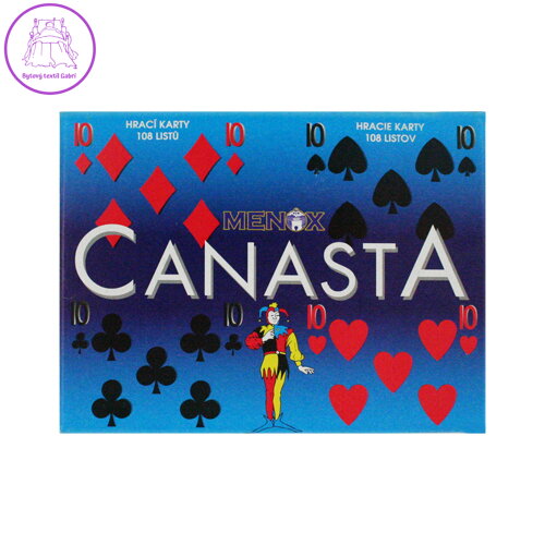 Karty hrací-Canasta Bonaparte papírová krabička