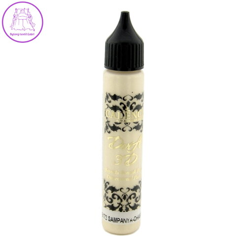 Metalická kontúra CADENCE, šampanská, 25 ml Metalická kontúra CADENCE, šampanská, 25 ml
