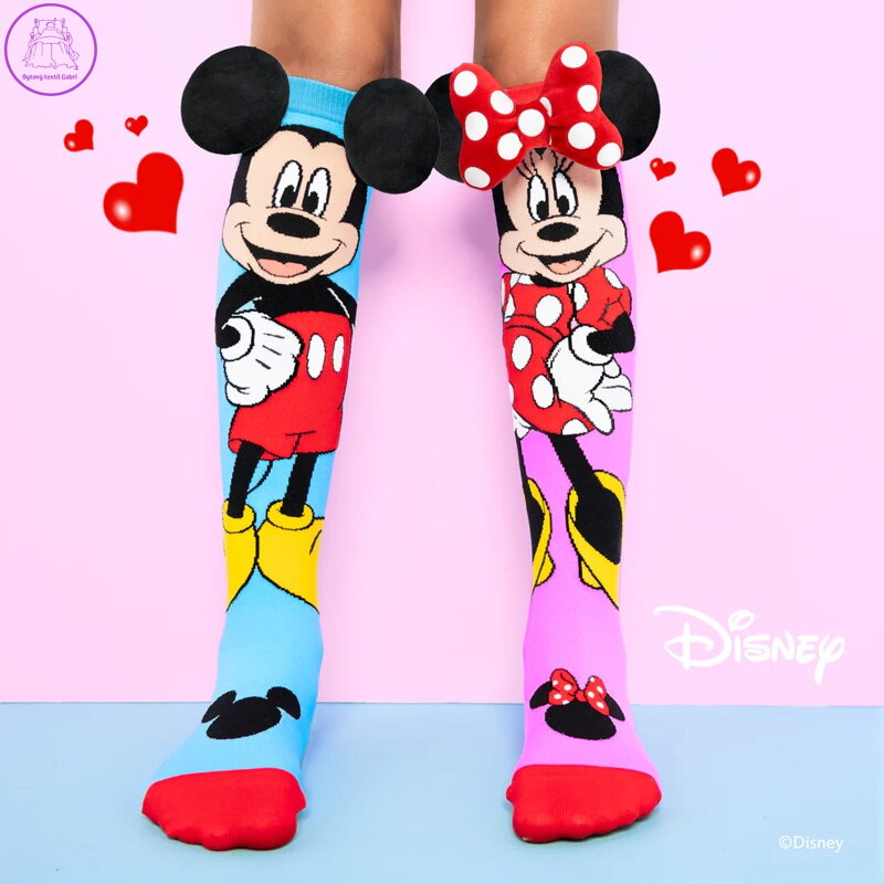 Podkolenky dětské/dospělý - Mickie & Minnie Podkolenky dětské/dospělý - Mickie & Minnie