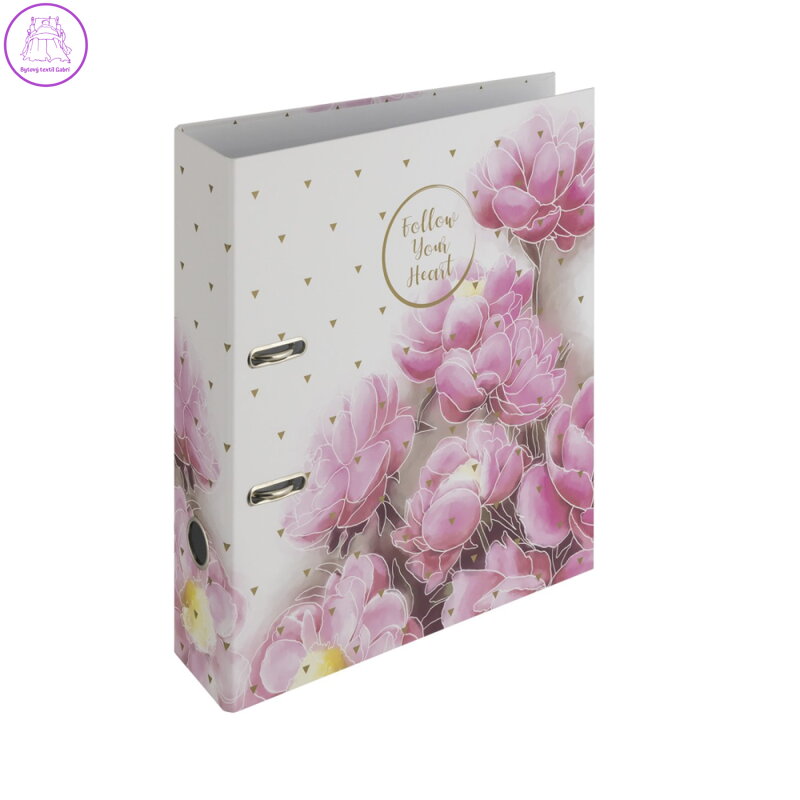 Pořadač A4 lamino páka 7cm Romantic magnolie Pořadač A4 lamino páka 7cm Romantic magnolie