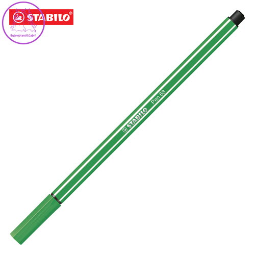 Fix vláknový STABILO Pen 68 smaragdově zelený Fix vláknový STABILO Pen 68 smaragdově zelený