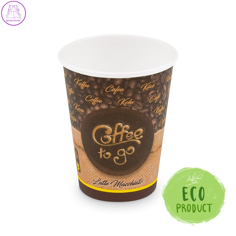 Pohár papírový "Coffee to go" 420 ml M (50 ks) Pohár papírový "Coffee to go" 420 ml M (50 ks)