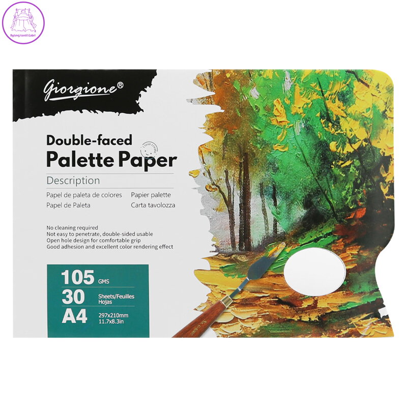 Malířský papír A4, oboustranný, 30 listů, 105 g/m2