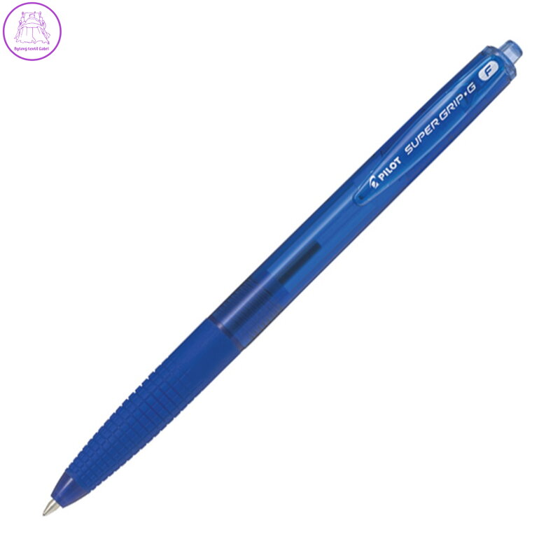 Pero kuličkové PILOT SuperGrip-G 0,7 mm - modrá náplň