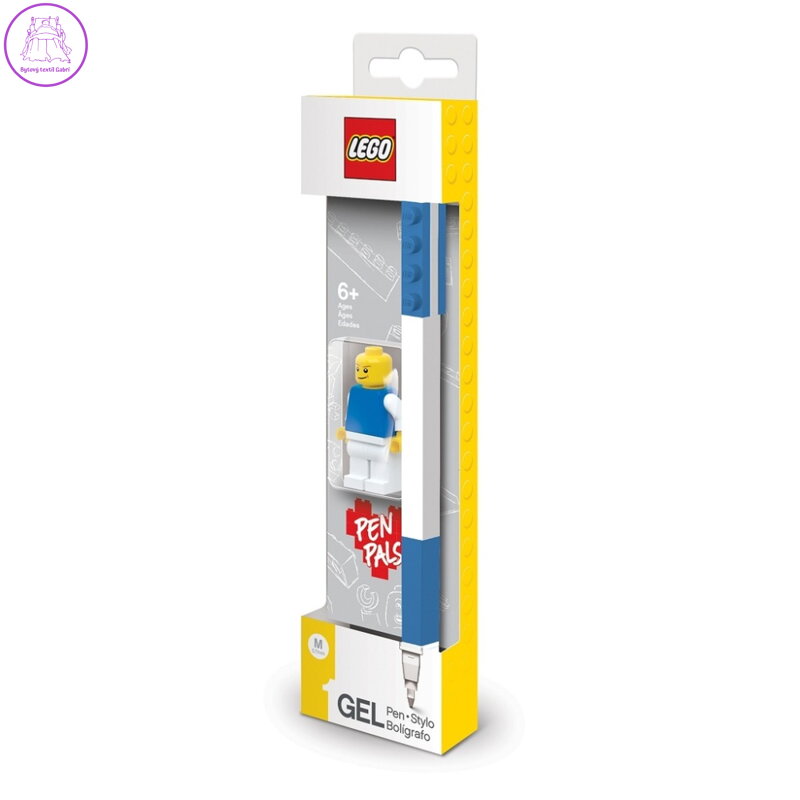 LEGO Gelové pero s minifigurkou, modré - 1 ks LEGO Gelové pero s minifigurkou, modré - 1 ks