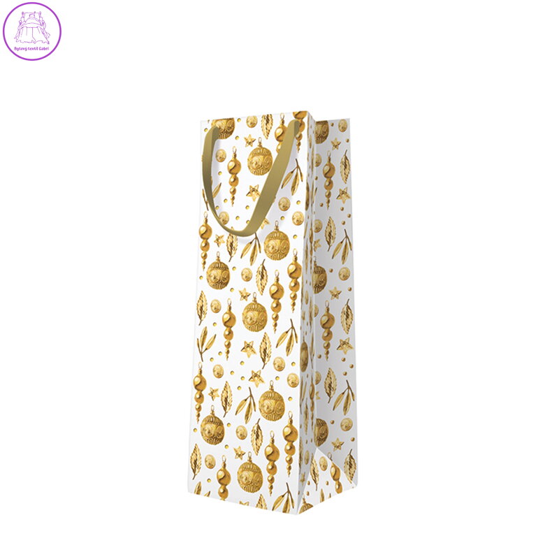 Dárková taška PAW premium Golden Glow, láhev Dárková taška PAW premium Golden Glow, láhev