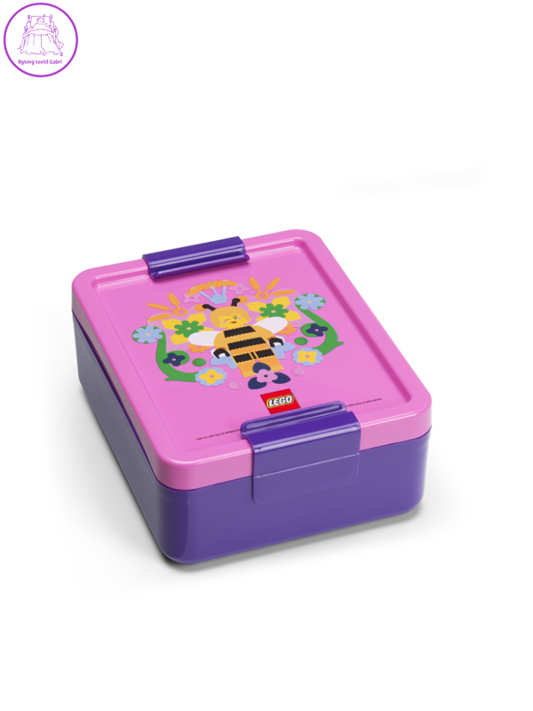 LEGO Bee box na svačinu - fialová