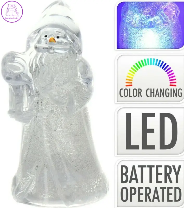 Dekorace - Vánoční figurka 85 cm s LED světlem, 6 designů